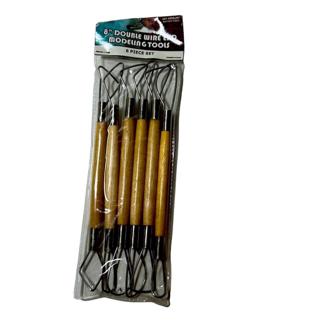 Clay modeling tool set
